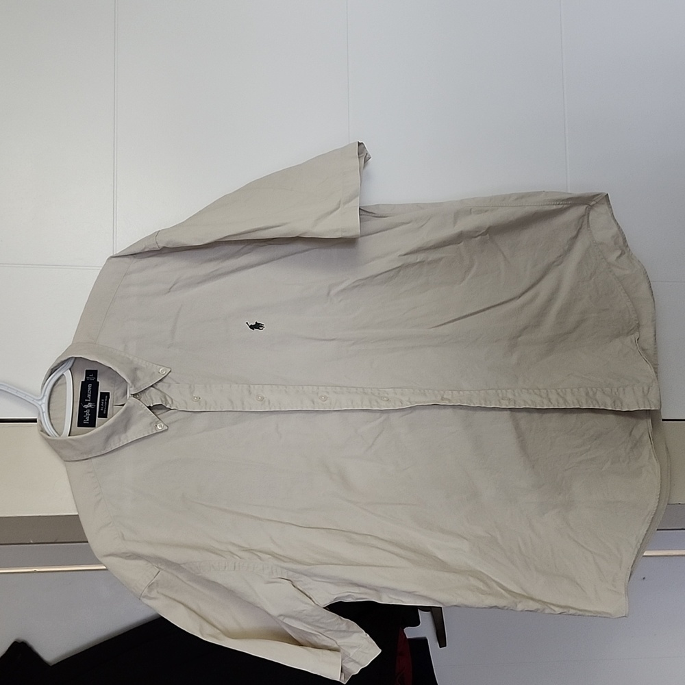 Ralph Lauren Beige Short Sleeve Shirt